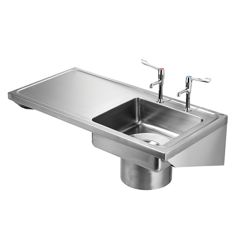 Hbn 00 10 Htm64 Ps H Clyde Plaster Sink Stainless Steel