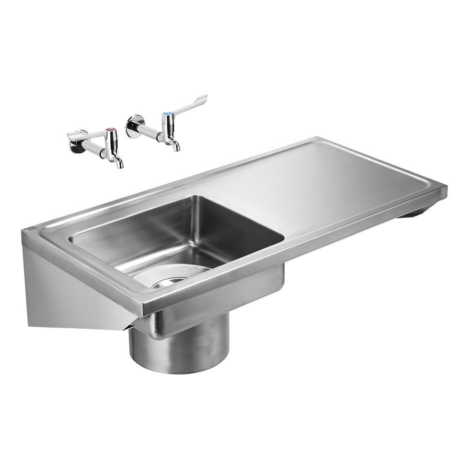 Hbn 00 10 Htm64 Ps H Clyde Plaster Sink Stainless Steel