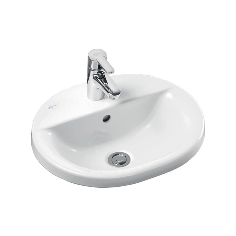 Concept Oval 48 55 62cm Countertop Washbasin Inset Basins Wash